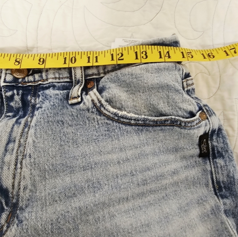 Silver Jeans Highly Desirable Straight Blue Women's Jeans Size 30 / 28 - Picture 6 of 7